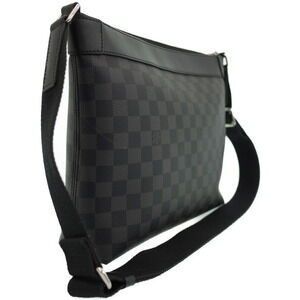 Louis Vuitton Damier Shoulder Graphite Black Mick Bag